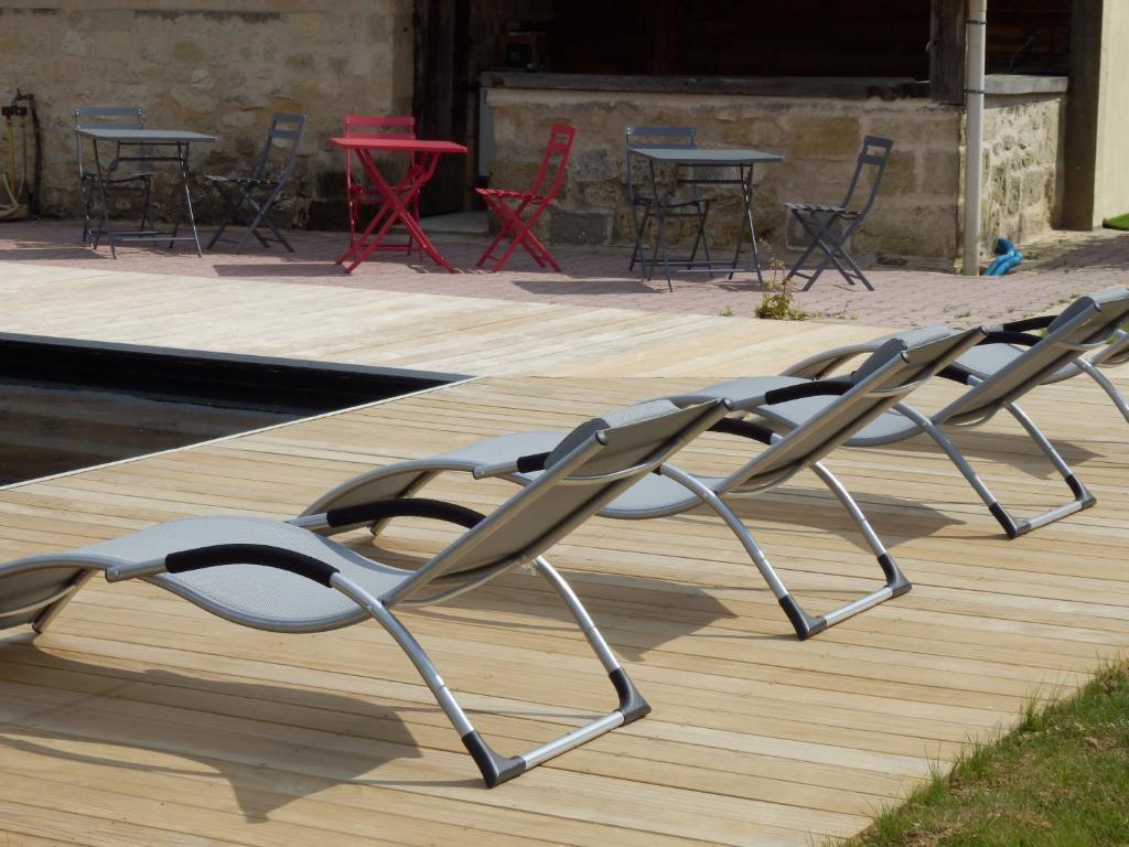Moulon-sur-Dordogne 샤토 라 모테 뒤 배리 B&B 외부 사진