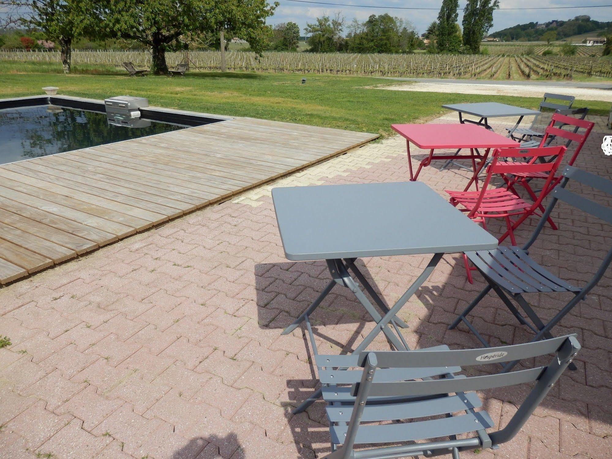 Moulon-sur-Dordogne 샤토 라 모테 뒤 배리 B&B 외부 사진